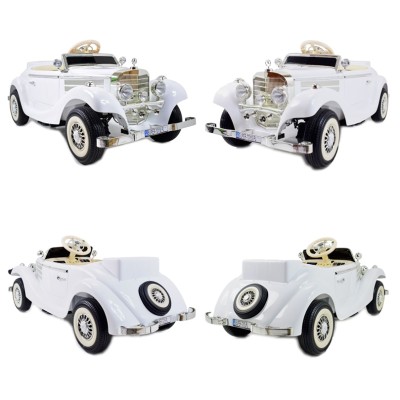 MERCEDES  RETRO TYP 540K DLA DZIECKA I DLA RODZICA, MIĘKKIE KOŁA EVA, MIĘKKIE SIEDZENIE,  FULL OPCJA/A200