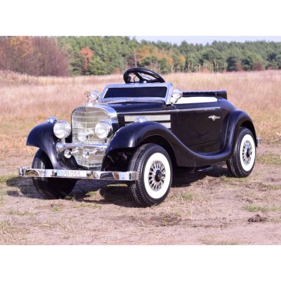 MERCEDES  RETRO TYP 540K DLA DZIECKA I DLA RODZICA, MIĘKKIE KOŁA EVA, MIĘKKIE SIEDZENIE,  FULL OPCJA/A200