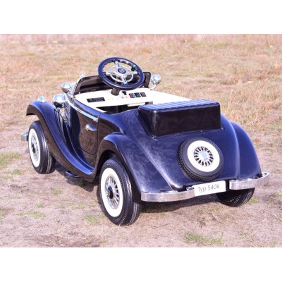 MERCEDES  RETRO TYP 540K DLA DZIECKA I DLA RODZICA, MIĘKKIE KOŁA EVA, MIĘKKIE SIEDZENIE,  FULL OPCJA/A200