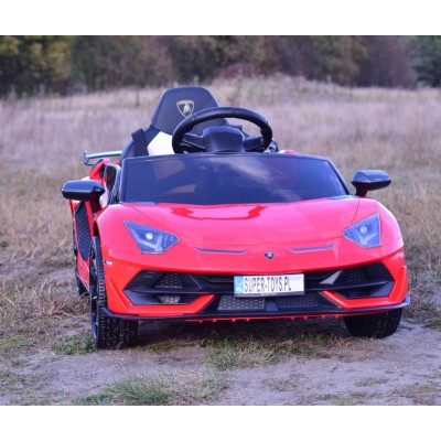 ORYGINALNE LAMBORGHINI AVENTADOR - WERSJA KARBON -  MIĘKKIE KOŁA, MIĘKKIE SIEDZENIE, SUPER JAKOŚĆ/SX2018