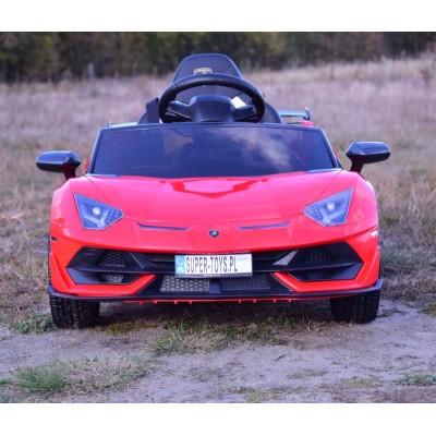 ORYGINALNE LAMBORGHINI AVENTADOR - WERSJA KARBON -  MIĘKKIE KOŁA, MIĘKKIE SIEDZENIE, SUPER JAKOŚĆ/SX2018