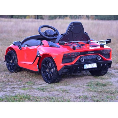 ORYGINALNE LAMBORGHINI AVENTADOR - WERSJA KARBON -  MIĘKKIE KOŁA, MIĘKKIE SIEDZENIE, SUPER JAKOŚĆ/SX2018