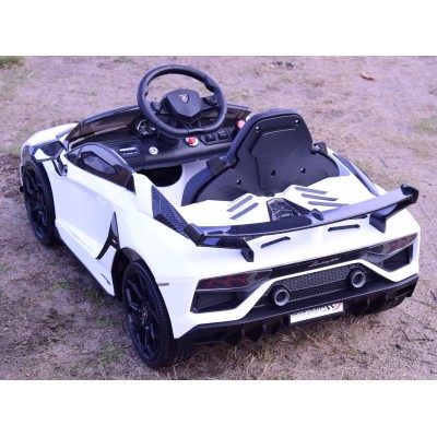 ORYGINALNE LAMBORGHINI AVENTADOR - WERSJA CARBON -  MIĘKKIE KOŁA, MIĘKKIE SIEDZENIE, SUPER JAKOŚĆ/SX2018