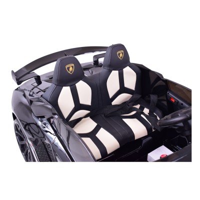 LICENCJONOWANY LAMBORGHINI AVENTADOR SVJ DLA 2 DZIECI FUNKCJA DRIFTU - LAKIER SUPER JAKOŚĆ, MIĘKKIE SIEDZENIE, MIĘKKIE KOŁA/SX20