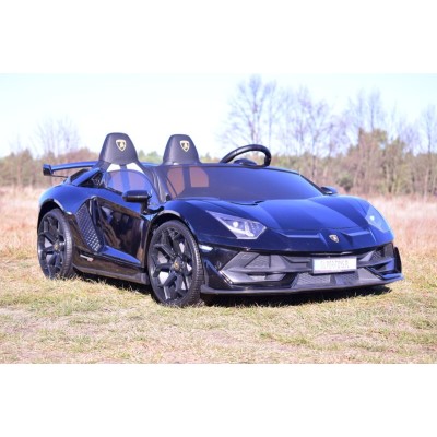 LICENCJONOWANY LAMBORGHINI AVENTADOR SVJ DLA 2 DZIECI FUNKCJA DRIFTU - LAKIER SUPER JAKOŚĆ, MIĘKKIE SIEDZENIE, MIĘKKIE KOŁA/SX20