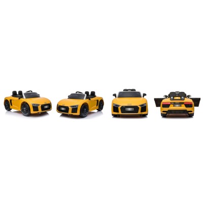 ORYGINALNE AUDI R8 - MIĘKKIE KOŁA, MIĘKKIE SIEDZENIE, MOCNY/R8