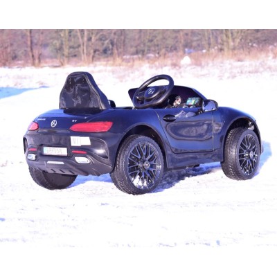 MERCEDES NA AKUMULATOR  AMG GT, MIĘKKIE KOŁA EVA, MIĘKKIE SIEDZENIE/HL2588