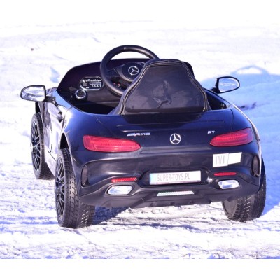 MERCEDES NA AKUMULATOR  AMG GT, MIĘKKIE KOŁA EVA, MIĘKKIE SIEDZENIE/HL2588