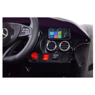 MERCEDES NA AKUMULATOR  AMG GT, MIĘKKIE KOŁA EVA, MIĘKKIE SIEDZENIE/HL2588