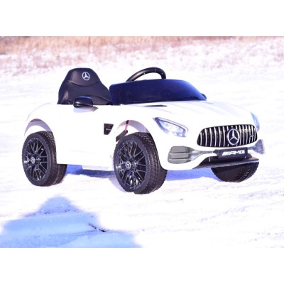 MERCEDES NA AKUMULATOR  AMG GT, MIĘKKIE KOŁA EVA, MIĘKKIE SIEDZENIE/HL2588