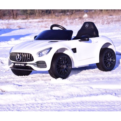 MERCEDES NA AKUMULATOR  AMG GT, MIĘKKIE KOŁA EVA, MIĘKKIE SIEDZENIE/HL2588