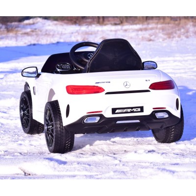 MERCEDES NA AKUMULATOR  AMG GT, MIĘKKIE KOŁA EVA, MIĘKKIE SIEDZENIE/HL2588
