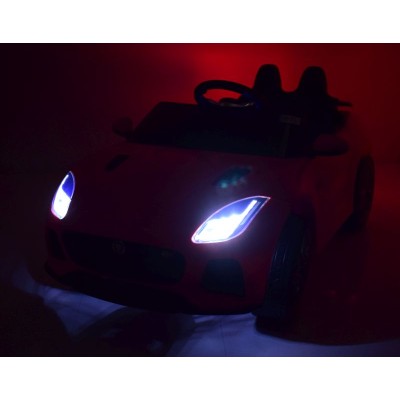 AUTO NA AKUMULATOR JAGUAR F TYPE, MIĘKKIE KOŁA, MIĘKKIE SIEDZENIE, SUPER JAKOSĆ/QLS5388