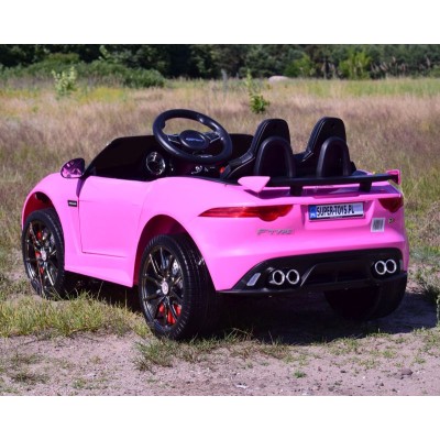 AUTO NA AKUMULATOR JAGUAR F TYPE, MIĘKKIE KOŁA, MIĘKKIE SIEDZENIE, SUPER JAKOSĆ/QLS5388