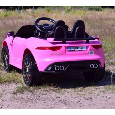 AUTO NA AKUMULATOR JAGUAR F TYPE, MIĘKKIE KOŁA, MIĘKKIE SIEDZENIE, SUPER JAKOSĆ/QLS5388