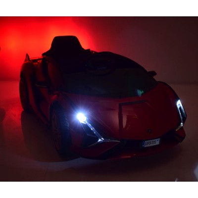 ORYGINALNE LAMBORGHINI SIAN, MIĘKKIE KOŁA, MIĘKKIE SIEDZENIE,  FUNKCJA BUJANIA - FULL OPCJA /QLS6388
