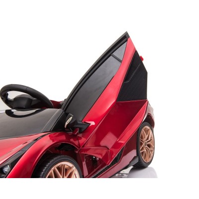 ORYGINALNE LAMBORGHINI SIAN, MIĘKKIE KOŁA, MIĘKKIE SIEDZENIE,  FUNKCJA BUJANIA - FULL OPCJA /QLS6388