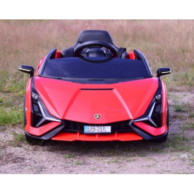 ORYGINALNE LAMBORGHINI SIAN, MIĘKKIE KOŁA, MIĘKKIE SIEDZENIE,  FUNKCJA BUJANIA - FULL OPCJA /QLS6388