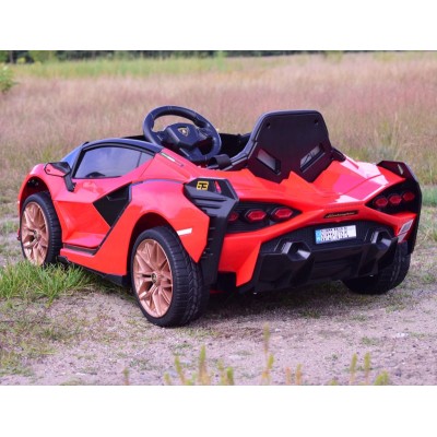 ORYGINALNE LAMBORGHINI SIAN, MIĘKKIE KOŁA, MIĘKKIE SIEDZENIE,  FUNKCJA BUJANIA - FULL OPCJA /QLS6388
