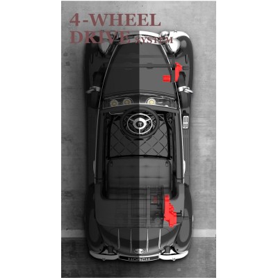 ORYGINALNE AUDI HORCH DLA DZIECKA I DLA RODZICA DO 100 KG, 2X200 W, 24 V/JE1005