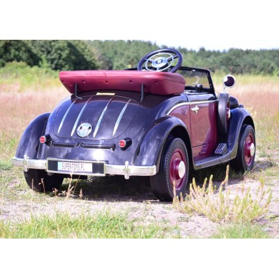 ORYGINALNE AUDI HORCH DLA DZIECKA I DLA RODZICA DO 100 KG, 2X200 W, 24 V/JE1005