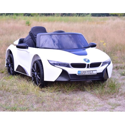 ORYGINALNE BMW I8 - MIĘKKIE KOŁA, MIĘKKIE SIEDZENIE/JE1001