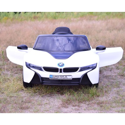 ORYGINALNE BMW I8 - MIĘKKIE KOŁA, MIĘKKIE SIEDZENIE/JE1001