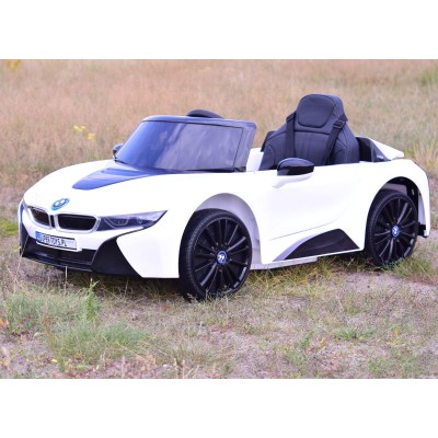 ORYGINALNE BMW I8 - MIĘKKIE KOŁA, MIĘKKIE SIEDZENIE/JE1001