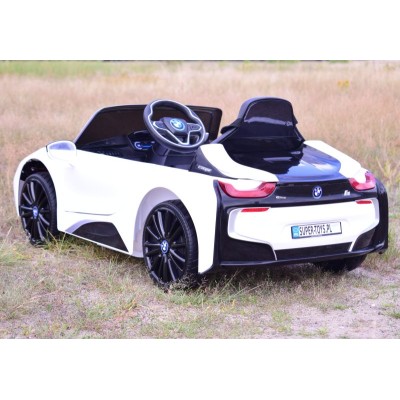 ORYGINALNE BMW I8 - MIĘKKIE KOŁA, MIĘKKIE SIEDZENIE/JE1001