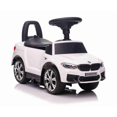 JEŹDZIK, ODPYCHACZ, BUJAK, PCHACZ, ORYGINALNE BMW M5, DŹWIĘKI ŚWIATŁA,  MIĘKKIE SIEDZENIE, AKUMULATOR/SXZ2078-PUSH