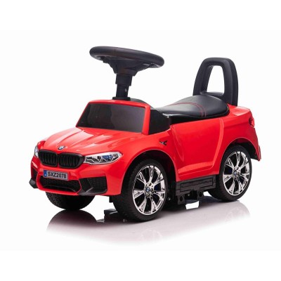 JEŹDZIK, ODPYCHACZ, BUJAK, PCHACZ, ORYGINALNE BMW M5, DŹWIĘKI ŚWIATŁA,  MIĘKKIE SIEDZENIE, AKUMULATOR/SXZ2078-PUSH
