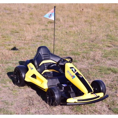 SZYBKI  GOKART SPEED 7  NA AKUMULATOR 12 V, HAMULEC SUPER MOC/A035-555P