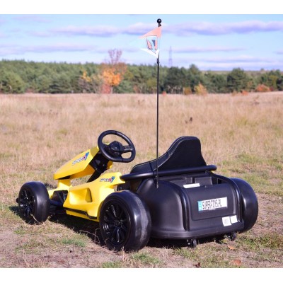 SZYBKI  GOKART SPEED 7  NA AKUMULATOR 12 V, HAMULEC SUPER MOC/A035-555P