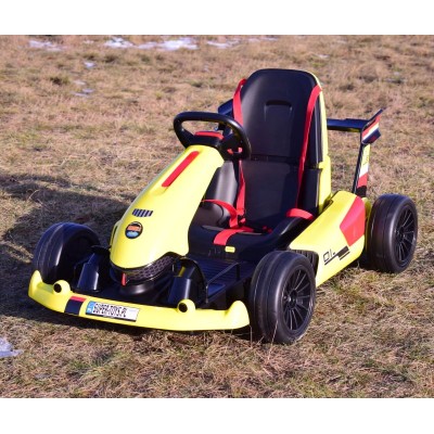 SZYBKI GOKART NA AKUMULATOR 12 V, CZUJNIK ANTYKOLIZYJNY/XMX-619