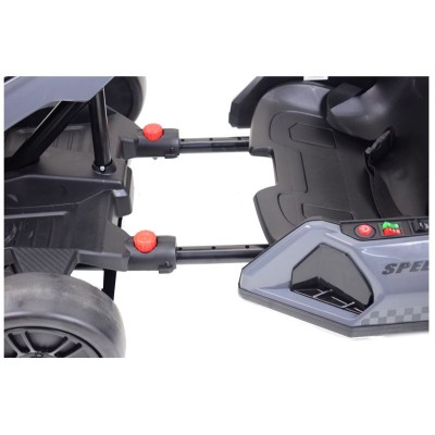 SZYBKI DRIFTUJĄCY GOKART NA AKUMULATOR 24 V, REGULOWANA RAMA/AHL007