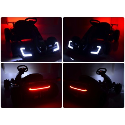 SZYBKI DRIFTUJĄCY GOKART NA AKUMULATOR 24 V, REGULOWANA RAMA/AHL007