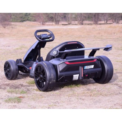 SZYBKI DRIFTUJĄCY GOKART NA AKUMULATOR 24 V, REGULOWANA RAMA/AHL007