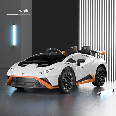 ORYGINALNE DRIFTUJĄCE  LAMBORGHINI  HURACAN STO NA AKUMULATOR/SMT-555-24V