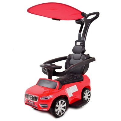 JEŹDZIK, PCHACZ, ODPYCHACZ VOLVO XC90, MIĘKKIE SIEDZENIE,  DASZEK ,DŹWIĘKI/DKP02C