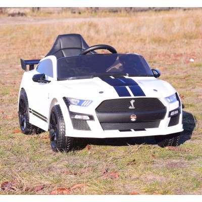 FORD MUSTANG SHELBY GT500 NA AKUMULATOR, MIĘKKIE KOŁA, MIĘKKIE SIEDZENIE/CH9969