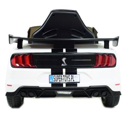 FORD MUSTANG SHELBY GT500 NA AKUMULATOR, MIĘKKIE KOŁA, MIĘKKIE SIEDZENIE/CH9969
