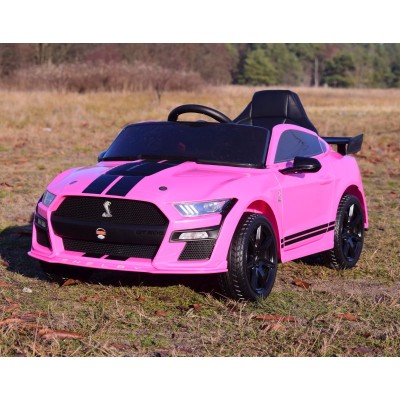FORD MUSTANG SHELBY GT500 NA AKUMULATOR, MIĘKKIE KOŁA, MIĘKKIE SIEDZENIE/CH9969