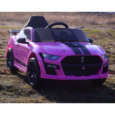 FORD MUSTANG SHELBY GT500 NA AKUMULATOR, MIĘKKIE KOŁA, MIĘKKIE SIEDZENIE/CH9969