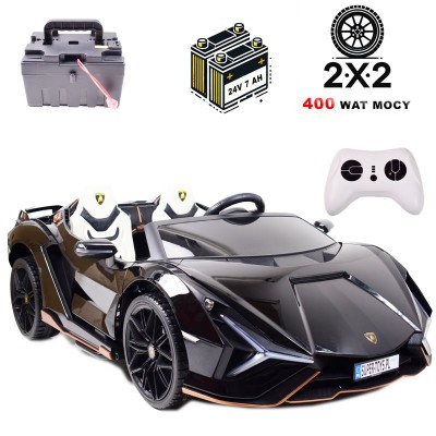 ORYGINALNE LAMBORGHINI SIAN NA AKUMULATOR,  WERSJA Z MIEJSCEM DLA RODZICA/QLS6988