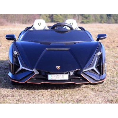 ORYGINALNE LAMBORGHINI SIAN NA AKUMULATOR,  WERSJA Z MIEJSCEM DLA RODZICA/QLS6988