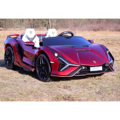 ORYGINALNE LAMBORGHINI SIAN NA AKUMULATOR,  WERSJA Z MIEJSCEM DLA RODZICA/QLS6988