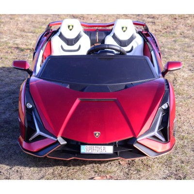 ORYGINALNE LAMBORGHINI SIAN NA AKUMULATOR,  WERSJA Z MIEJSCEM DLA RODZICA/QLS6988