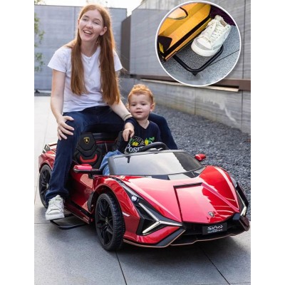 ORYGINALNE LAMBORGHINI SIAN NA AKUMULATOR,  WERSJA Z MIEJSCEM DLA RODZICA/QLS6988