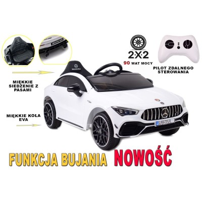 MERCEDES NA AKUMULATOR  CLA 45 - PEŁNA OPCJA/XMX628