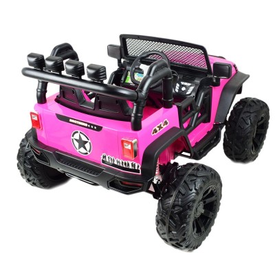 JEEP NA AKUMULATOR BROTHERS , WSPOMAGANIE KIEROWNICY, MIĘKKIE KOŁA, MIĘKKIE SIEDZENIE 24V - 400W/JEEP-JC-666